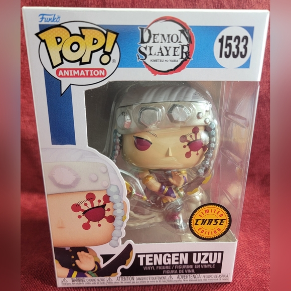 Tengen uzui chase exclusive funko # 1533 (nib) With pop protector - Picture 2 of 7
